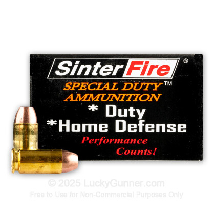 Image 1 of SinterFire .40 S&W (Smith & Wesson) Ammo