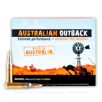 Large image of Cheap 223 Rem - 69 gr Sierra MatchKing HPBT - Australian Outback - 20 Rounds
