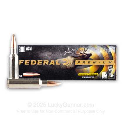 Image 2 of Federal 300 Winchester Short Magnum Ammo