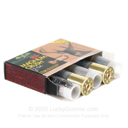 Large image of Premium 12 Gauge Ammo For Sale - 3” 1-1/2oz. Rifled Slug Ammunition in Stock by Brenneke Magnum Crush - 5 Rounds