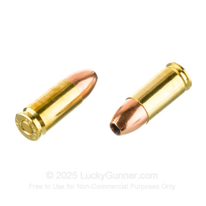 Large image of 9mm Ammo For Sale - 124 gr JHP - Reloadable Fiocchi Ammunition Online