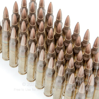 Large image of Premium 5.56x45 Ammo For Sale - 69 Grain Open Tip Match Ammunition in Stock by Black Hills - 50 Rounds