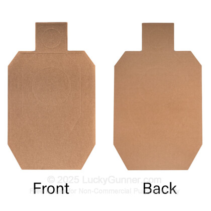 Large image of Targets - Target Barn - IDPA Cardboard Silhouette - 100 Targets In Stock