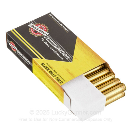 Large image of Premium .300 Win Mag Ammo For Sale - 180 Grain Nosler AccuBond Ammunition in Stock by Black Hills Gold - 20 Rounds