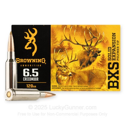 Image 2 of Shop by Popular Brand from Browning Image 2 of Browning 6.5mm Creedmoor Ammo