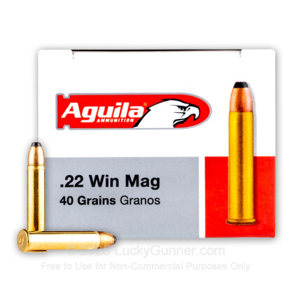 Image 2 of Aguila .22 Magnum (WMR) Ammo