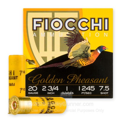 Image 2 of Fiocchi 20 Gauge Ammo