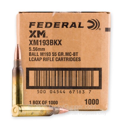 Image 1 of Federal 5.56x45mm Ammo