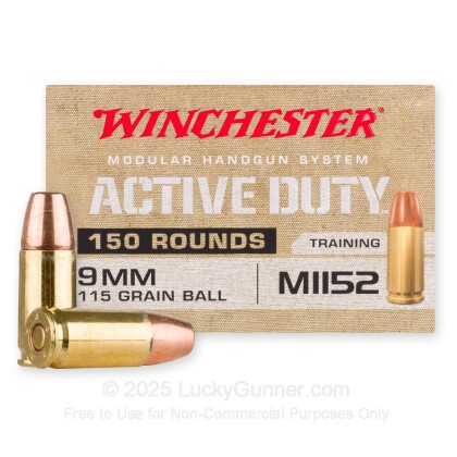 Image 1 of Winchester 9mm Luger (9x19) Ammo