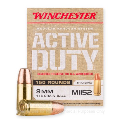 Image 2 of Winchester 9mm Luger (9x19) Ammo