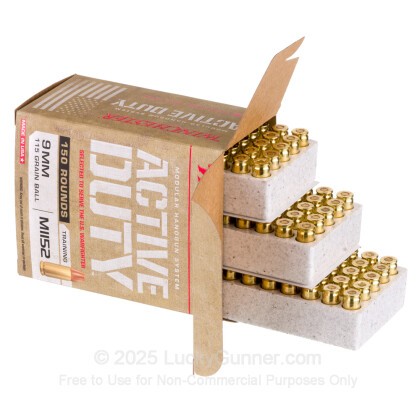 Image 3 of Winchester 9mm Luger (9x19) Ammo