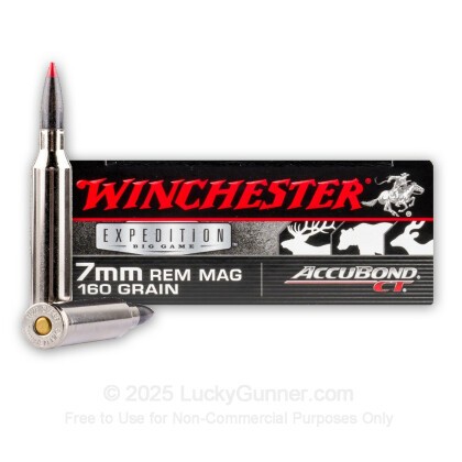 Image 1 of Winchester 7mm Remington Magnum Ammo