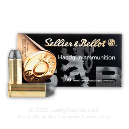 Image 2 of Sellier & Bellot .45 Long Colt Ammo