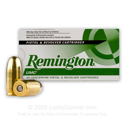 Large image of 45 GAP Ammo For Sale - 230 gr MC - Remington UMC Ammunition In Stock - 50 Rounds