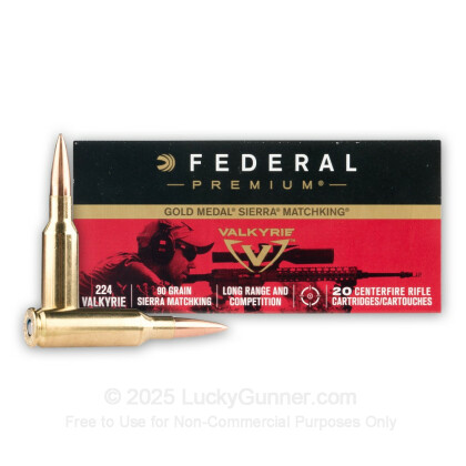 Image 2 of Federal .224 Valkyrie Ammo