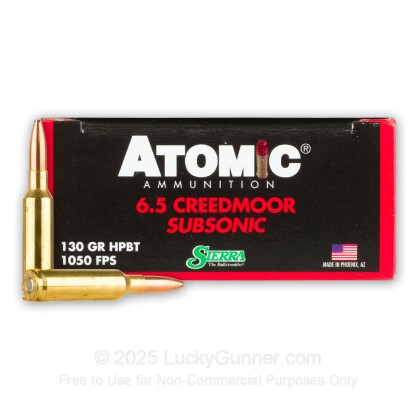Image 2 of Atomic Ammunition 6.5mm Creedmoor Ammo