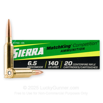 Image 1 of Sierra Bullets 6.5mm Creedmoor Ammo