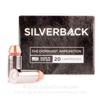 Large image of Premium 45 ACP Ammo For Sale - 230 Grain SCHP Ammunition in Stock by Gorilla Silverback - 20 Rounds