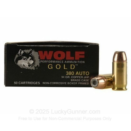 Image 1 of Wolf .380 Auto (ACP) Ammo