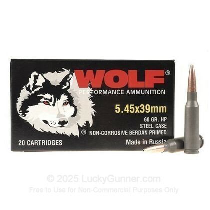 Image 1 of Wolf 5.45x39 Russian Ammo
