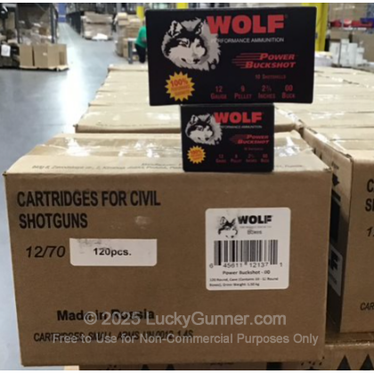 Image 1 of Wolf 12 Gauge Ammo