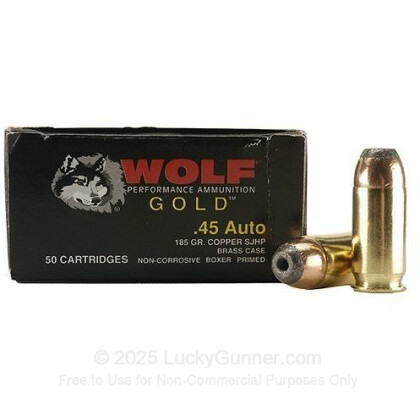 Image 1 of Wolf .45 ACP (Auto) Ammo