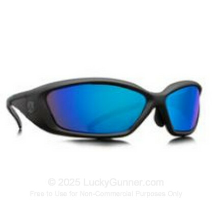 Large image of Revision Hellfly Ballistic Glasses -  Hellfly Ballistic Eyewear with Black Frame and Midnight Mirror Lenses For Sale