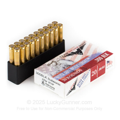 Image 4 of Team Never Quit .300 Blackout Ammo