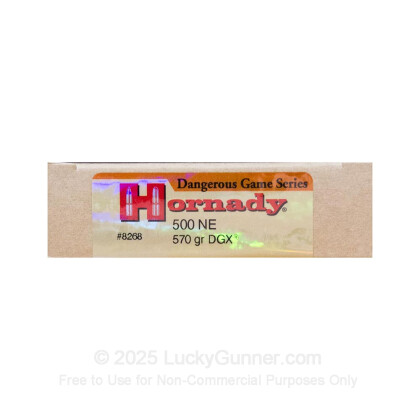 Image 1 of Hornady .500 Nitro Express Ammo