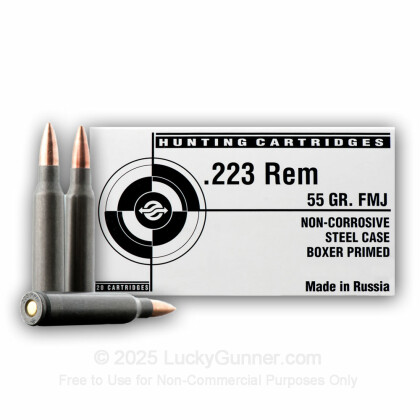 Image 1 of Tula Cartridge Works .223 Remington Ammo