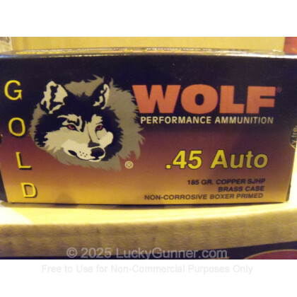 Image 2 of Wolf .45 ACP (Auto) Ammo