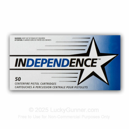 Large image of 45 Auto Ammo For Sale - 230 gr FMJ .45 ACP Ammunition In Stock by Independence - 50 Rounds