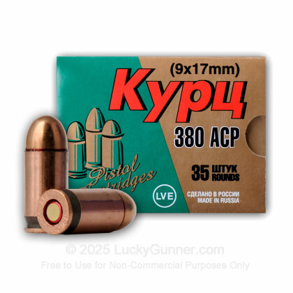 380 Auto Ammo In Stock - 92 gr FMJ - 380 ACP Ammunition by