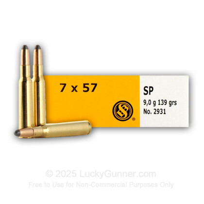 Image 2 of Sellier & Bellot 7x57 Mauser Ammo