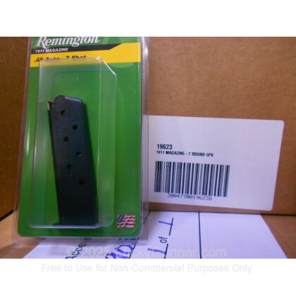Large image of Remington 1911 45 ACP Magazine Matte Finish For Sale - 7 Rounds