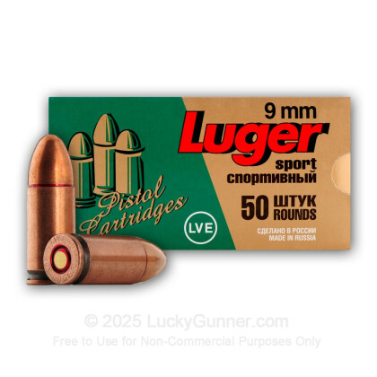 Image 2 of LVE 9mm Luger (9x19) Ammo