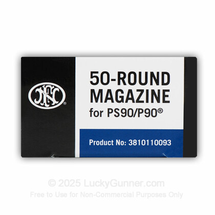 Large image of FN Herstal 50 Round P90/PS90 Carbine 5.7x28mm Polymer Magazine For Sale - 50 Round
