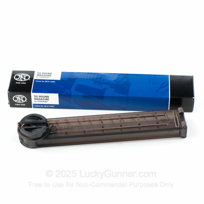 Large image of FN Herstal 50 Round P90/PS90 Carbine 5.7x28mm Polymer Magazine For Sale - 50 Round