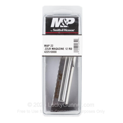 Large image of S&W 12rd M&P22 Magazine - 22 LR - Black - Magazine For Sale