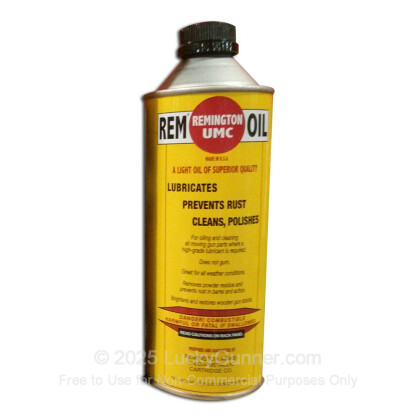 Large image of Gun Lube - 16oz Remington Oil 100th Anniversary Replica Can