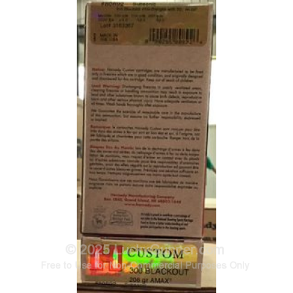 Image 1 of Hornady .300 Blackout Ammo