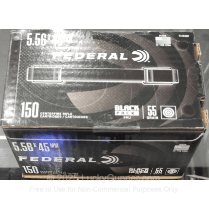 Image 1 of Federal 5.56x45mm Ammo