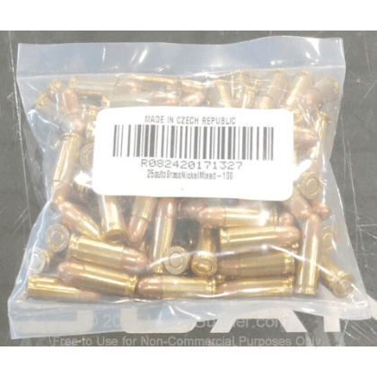 Image 1 of Mixed .25 Auto (ACP) Ammo