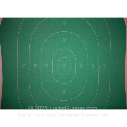 Large image of Champion Cardboard Silhouette LE Targets For Sale - Green B27 Targets In Stock