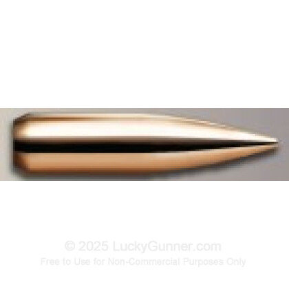 Large image of Bulk 308 Win (.308") Bullets for Sale - 190 Grain HPBT Bullets in Stock by Nosler - 1000