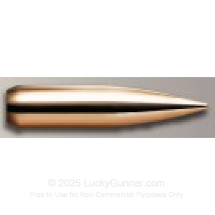 Large image of Bulk 270 Win (.277) Bullets For Sale - 115 Grain HPBT Bullets in Stock by Nosler Custom Competition - 250
