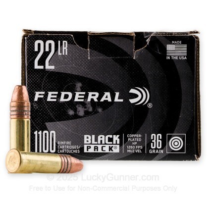 Image 1 of Federal .22 Long Rifle (LR) Ammo