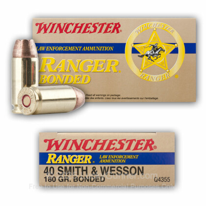 Image 3 of Winchester .40 S&W (Smith & Wesson) Ammo
