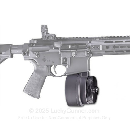 Large image of X-Products AR-15 50rd - 223 / 5.56 - Black - High Capacity Drum Magazine For Sale 
