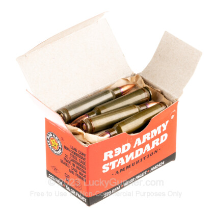 Image 3 of Red Army Standard .223 Remington Ammo